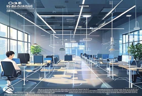 日韩内容版权授权流程示意图，展示从日韩版权方到日韩在线平台再到中国用户的授权链路，背景为专业办公室环境